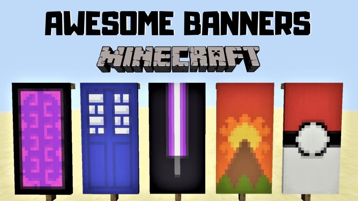 awesome minecraft banner designs Bulan 1 ✔  AWESOME MINECRAFT BANNER DESIGNS WITH TUTORIAL!
