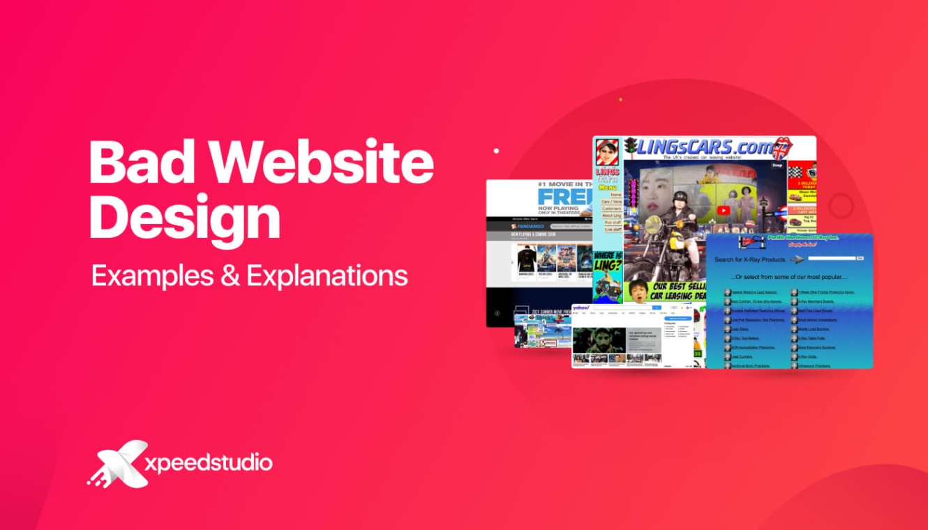 awful website design Bulan 1  Bad Website Design Examples with Lucid Errors- XpeedStudio