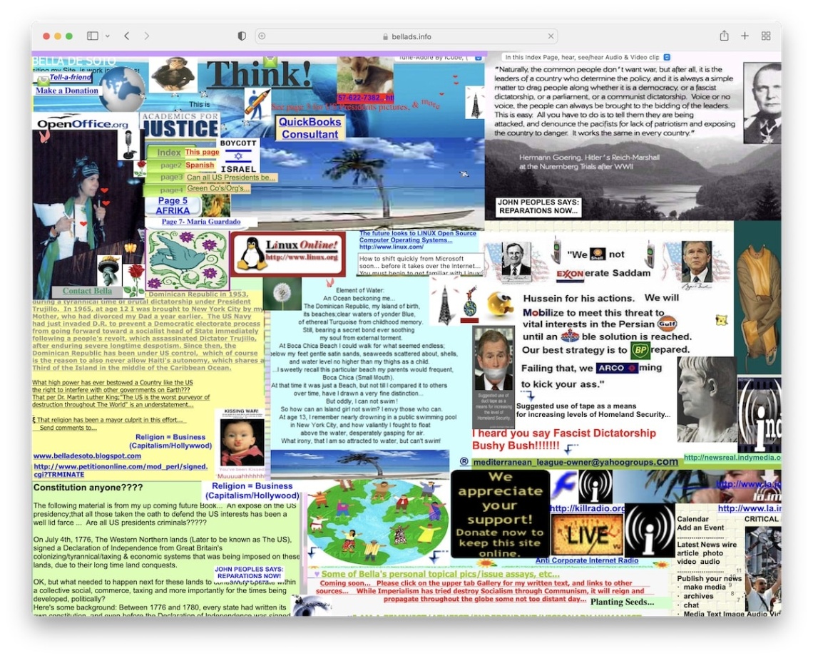 awful website design Bulan 1  Examples Of Bad Websites  - Colorlib
