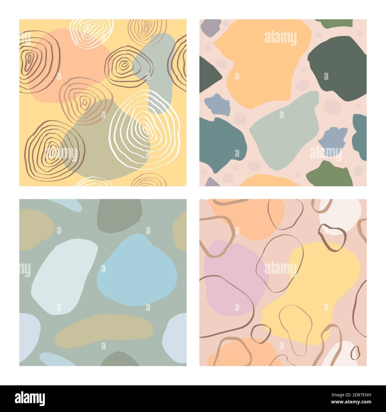 background design ideas Bulan 4 Abstract Pattern with shapes, lines, spots, imprints, dots