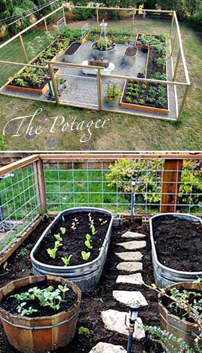 backyard vegetable garden design Bulan 5  Amazing Ideas For Growing A Vegetable Garden In Your Backyard