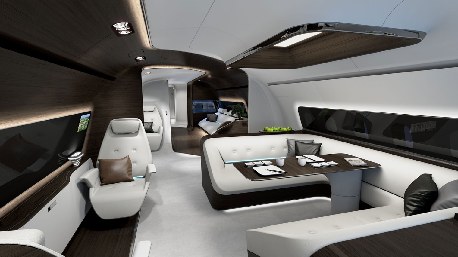private jet interior design Niche Utama Home High design: The most innovative private jet interior concepts